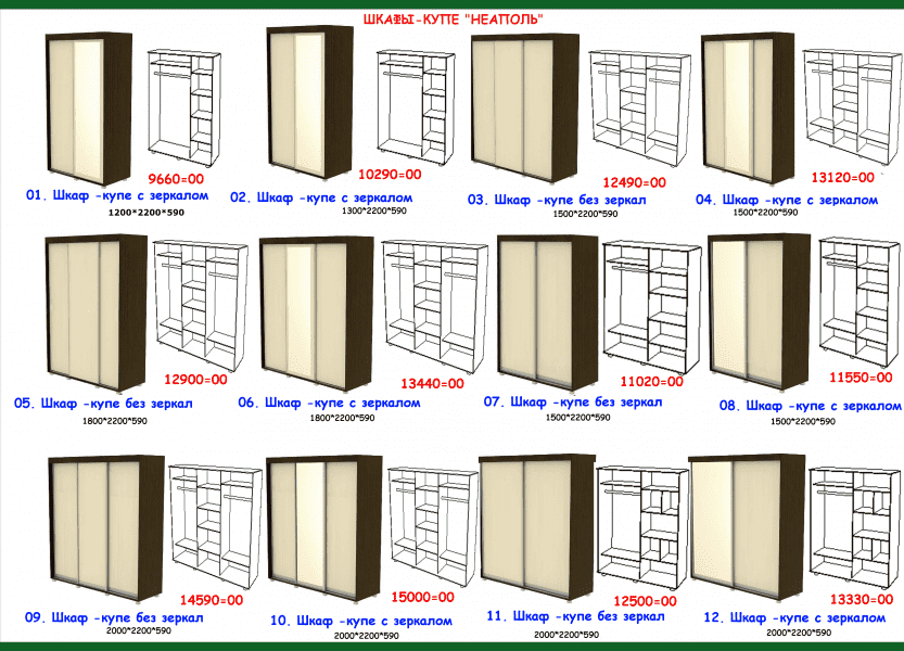шкаф-купе неаполь в Ульяновске