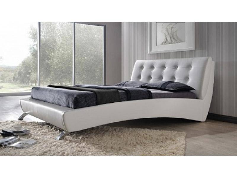 кровать sweet vilmar 160*200 pu white в Ульяновске