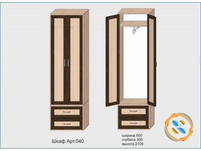 шкаф арт 040 в Ульяновске