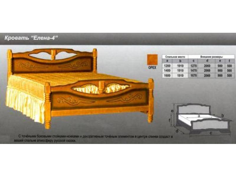 кровать елена 4 в Ульяновске