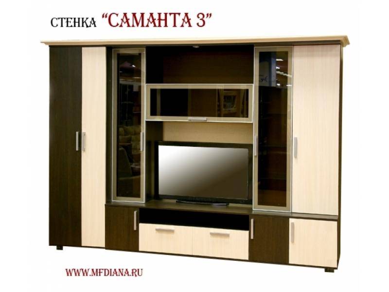 гостиная стенка саманта 3 в Ульяновске