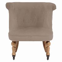 кресло amelie french country chair бежевое в Ульяновске