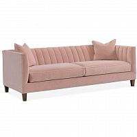 диван penelope sofa прямой розовый в Ульяновске