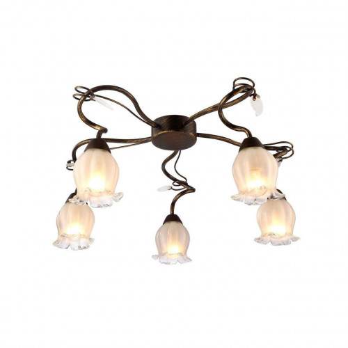 потолочная люстра arte lamp 83 a7449pl-5br в Ульяновске