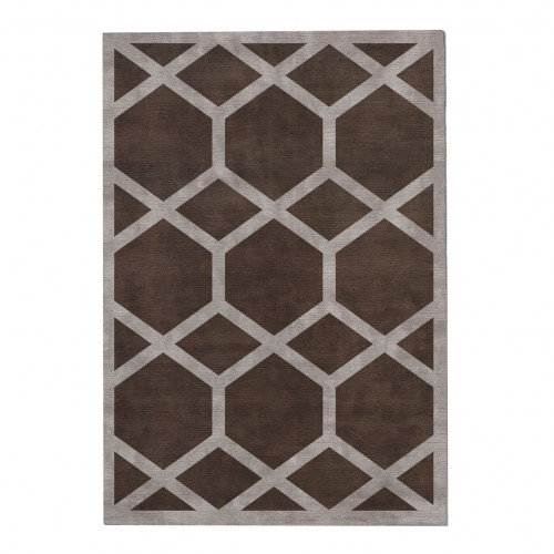 ковер ashton cocoa 240x340 коричневый в Ульяновске