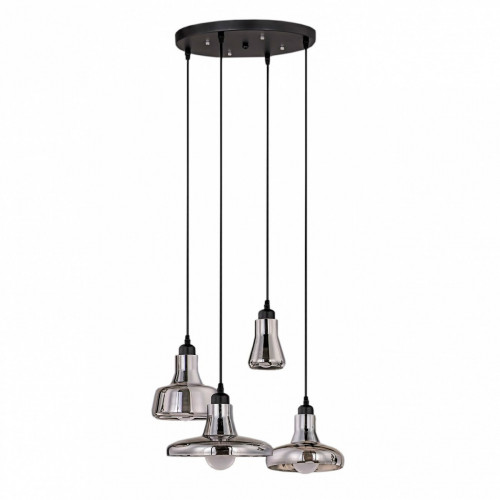 светильник boretto smoke glass round в Ульяновске