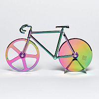 нож для пиццы из нержавеющей стали the fixie, радужный в Ульяновске