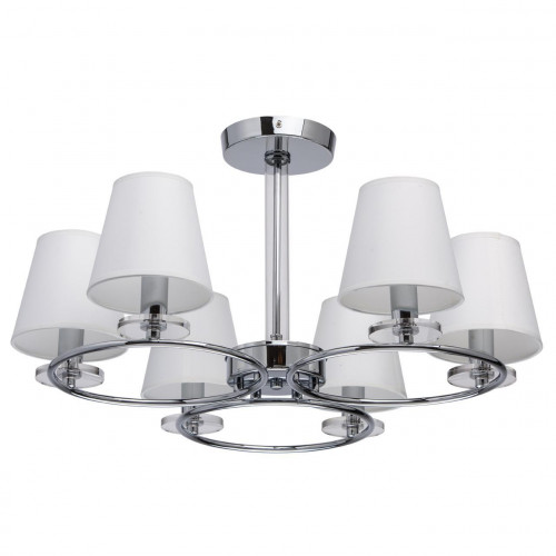 потолочная люстра mw-light онтарио 1 692010106 белая в Ульяновске
