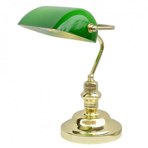 настольная лампа arte lamp banker a2491lt-1go в Ульяновске