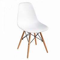 стул деревянный eames pc-015 white в Ульяновске