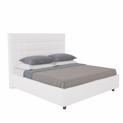 кровать белая большая 200х200 shining modern в Ульяновске