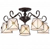 потолочная люстра arte lamp 72 a5495pl-5br в Ульяновске