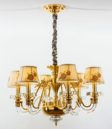 подвесная люстра idlamp domenica 402/6-ledoldbronze в Ульяновске
