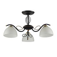 потолочная люстра idlamp ragia 554/3pf-blackpatina в Ульяновске