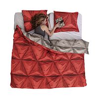 постельное белье оригами красный (200*220) в Ульяновске