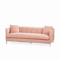 диван casper sofa прямой розовый в Ульяновске