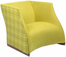 кресло vivienne armchair yellow checkerboard в Ульяновске