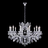 подвесная люстра crystal lux hollywood sp12 chrome в Ульяновске