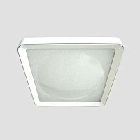 потолочный светодиодный светильник ambrella light orbital crystal sand fs1216 wh/wh 72w+29w d500*500 в Ульяновске