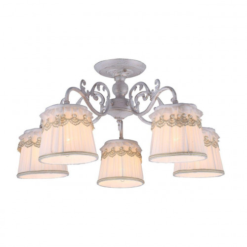 потолочная люстра arte lamp merletto a5709pl-5wg в Ульяновске