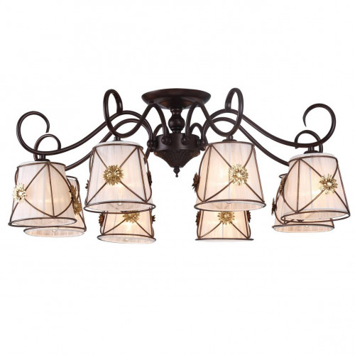 потолочная люстра arte lamp 72 a5495pl-8br в Ульяновске