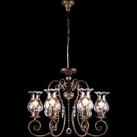 подвесная люстра arte lamp palermo a2053lm-6br в Ульяновске