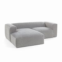 диван блок sofa двухместный левый угол серый от la forma (ex julia grup) в Ульяновске