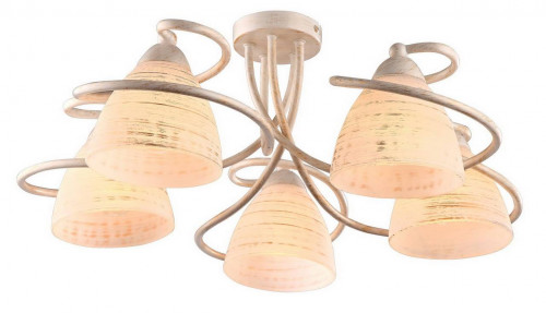 потолочная люстра arte lamp fabia a1565pl-5wg в Ульяновске