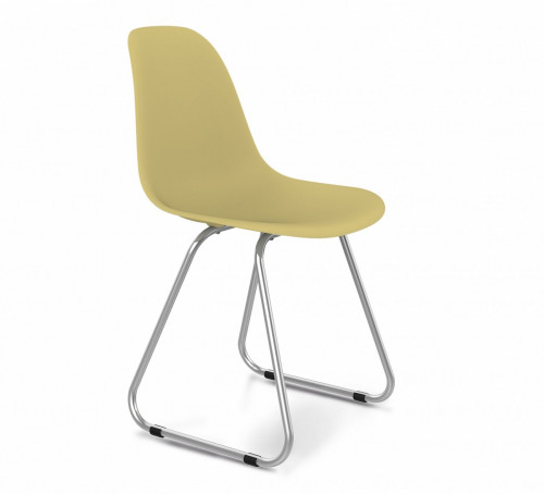 стул dsr бежевый s38 pp (eames style) в Ульяновске