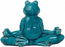 декор frog blue meditation в Ульяновске