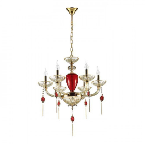 подвесная люстра odeon light donna 3927/6 в Ульяновске