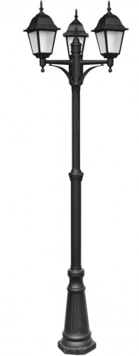 садово-парковый светильник arte lamp bremen a1017pa-3bk в Ульяновске