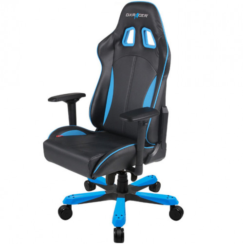 кресло геймерское dxracer king ks57 черно-синее в Ульяновске