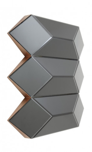 зеркальное панно декоративное оригами thomas в Ульяновске