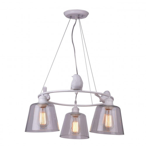 подвесная люстра arte lamp passero a4289lm-3wh в Ульяновске