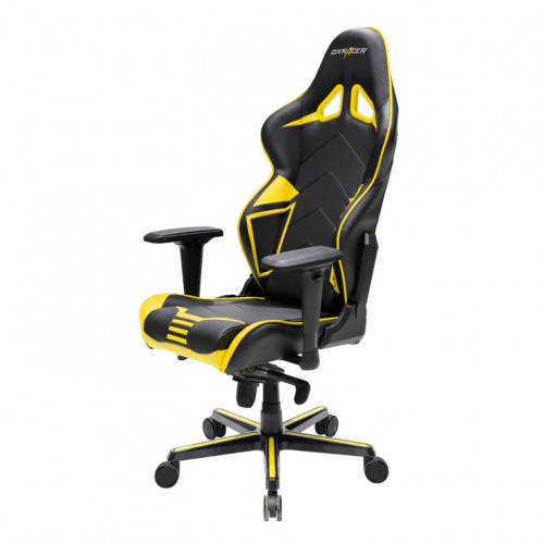 кресло геймерское dxracer racing rv131 черно-желтое в Ульяновске