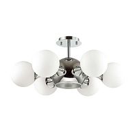 потолочная люстра odeon light miolla 3972/7c белая в Ульяновске