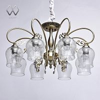 потолочная люстра mw-light моника 372011808 бронза в Ульяновске