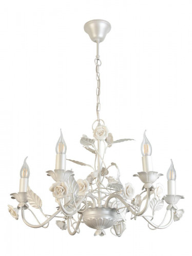 подвесная люстра toplight lynda tl5910d-05wh в Ульяновске