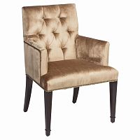 стул с подлокотниками manor rich pearl brown в Ульяновске