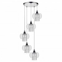 дизайнерская подвесная люстра spot light cordia 1192528 хром в Ульяновске