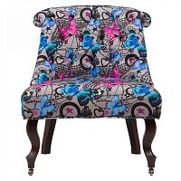 кресло мягкое amelie french country chair бабочки в Ульяновске