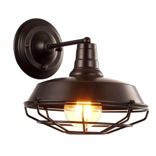 бра arte lamp ferrico a9183ap-1bk в Ульяновске