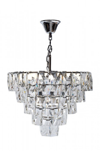 люстра серебро crystal d60x28 см в Ульяновске