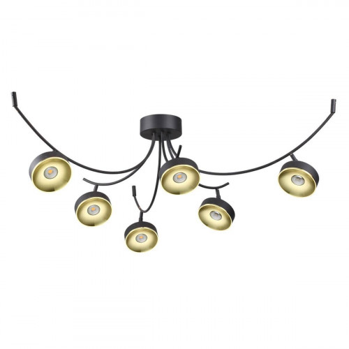 потолочная светодиодная люстра odeon light fineca 3812/42cl в Ульяновске