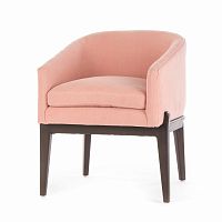 кресло copeland dining chair розовое в Ульяновске