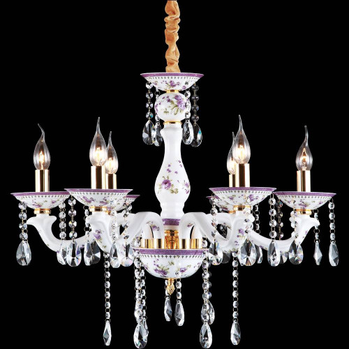 подвесная люстра arte lamp contessa a6613lm-6go в Ульяновске