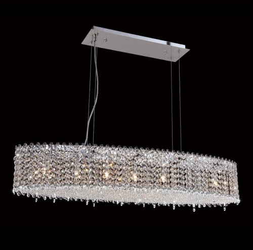 подвесной светильник crystal lux eternidat sp7 chrome в Ульяновске