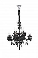 подвесная люстра st luce odilia sl642.403.12 черная в Ульяновске