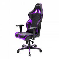 кресло геймерское dxracer racing черно-фиолетовое в Ульяновске